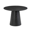 Sahara Black Oak 41" Round Dining Table Model: TOV-D54225