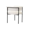Taylor Cream Performance Linen Dining Chair Model: TOV-D54239