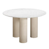 Parcino Terrazzo Concrete Indoor / Outdoor 47" Round Dining Table Model: TOV-D54289