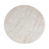 Cynthia Travertine Concrete Indoor / Outdoor 54" Round Dining Table Model: TOV-D54319