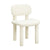 Elise Ivory White Performance Velvet Dining Chair Model: TOV-D54332