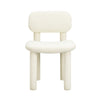 Elise Ivory White Performance Velvet Dining Chair Model: TOV-D54332