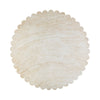 Blossom Washed Travertine Finish Indoor / Outdoor 54" Round Dining Table Model: TOV-D54349