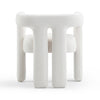 Sloane Bone White Upcycled Fabric Chair Model: TOV-D54350