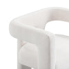 Sloane Bone White Upcycled Fabric Chair Model: TOV-D54350