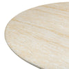 Brut Travertine Pattern Indoor/Outdoor Dining Table Model: TOV-D54407