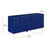 Deco Blue Lacquer Buffet Model: TOV-D5515