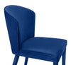 Metropolitan Navy Velvet Chair Model: TOV-D56