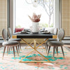 Adeline Black Lacquer Dining Table Model: TOV-D68303