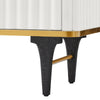 Cordoba Cream Velvet Bar Cabinet Model: TOV-D68440
