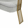 Corralis Speckled Grey Performance Boucle Dining Chair Model: TOV-D68474