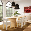 Carmel Cream Velvet Dining Chair Model: TOV-D68592