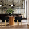 Margaret Black Performance Boucle Dining Chair Model: TOV-D68648