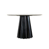 Jimena Marble Ceramic 47" Round Dining Table Model: TOV-D68688