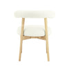 Spara Cream Performance Boucle Side Chair Model: TOV-D68757
