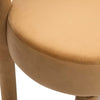 Carmel Cognac Velvet Dining Chair Model: TOV-D68803