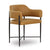 Sezanne Tan Vegan Leather Dining Chair Model: TOV-D69058