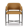 Sezanne Tan Vegan Leather Dining Chair Model: TOV-D69058