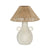 Lalit Natural & White Ceramic Table Lamp Model: TOV-G18460