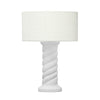 Rapunzel White and Cream Table Lamp Model: TOV-G18556