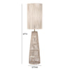 Beam Cream Natural Jute Floor Lamp Model: TOV-G18562