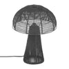 Oddy Black Jute Table Lamp Model: TOV-G18565