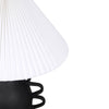 Hazza Black Pleated Table Lamp Model: TOV-G18587