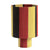 Guinevere Red and Yellow Striped Cotton Table Lamp Model: TOV-G18624