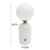 Liza White Table Lamp Model: TOV-G68805