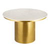 Alisin Marble 47" Round Dining Table Model: TOV-GT5506