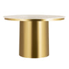 Alisin Marble 47" Round Dining Table Model: TOV-GT5506