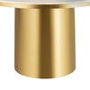 Alisin Marble 47" Round Dining Table Model: TOV-GT5506