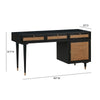 Sierra Noir Desk Model: TOV-H44109