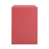 Suzie Coral Pink & Rattan Executive Desk Model: TOV-H44179