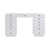 Hollywood White Vanity Desk Model: TOV-H54352-D
