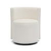 Alyssa Cream Chenille Rolling Desk Chair Model: TOV-H69259