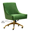 Beatrix Green Office Swivel Chair Model: TOV-H7232