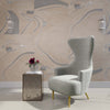 Julia Grey Velvet Channel Tufted Wingback Chair By Inspire Me! Home Decor Model: TOV-IHS68510