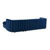 Callie Navy Velvet Sectional - RAF Model: TOV-L44160-L44162