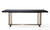 Mason Black 79" Rectangular Dining Table Model: TOV-L6138