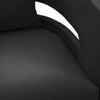 Kennedy Black Textured Velvet Swivel Chair Model: TOV-L6145