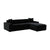 Olafur Black Velvet Sectional - RAF Model: TOV-L68453-L68457