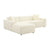 Olafur Cream Linen Sectional - LAF Model: TOV-L68454-L68458