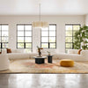 Fickle Cream Boucle 5-Piece Modular Sectional Model: TOV-L6866-C-SEC4