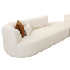 Fickle Cream Boucle 5-Piece Modular Sectional Model: TOV-L6866-C-SEC4