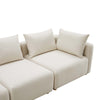 Hangover Cream Performance Linen 4-Piece Modular Sectional Model: TOV-L68788-SEC