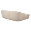 Misty Cream Boucle Sectional - LAF Model: TOV-L68957-SEC