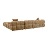 Calliope Cafe Au Lait Performance Velvet 4-piece Modular Sectional Model: TOV-L69017-SEC