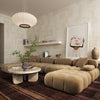 Calliope Cafe Au Lait Performance Velvet 6-piece Modular U-Sectional Model: TOV-L69020-SEC