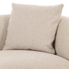 Sylvie Cream Boucle Corner Chair Model: TOV-L69096